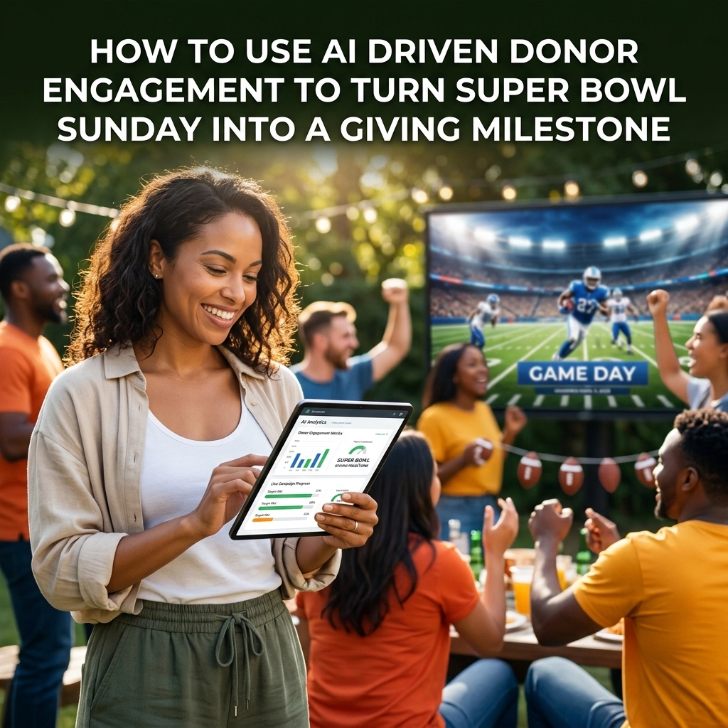 How to Use AI Driven Donor Engagement to Turn Super Bowl Sunday into a Giving Milestone