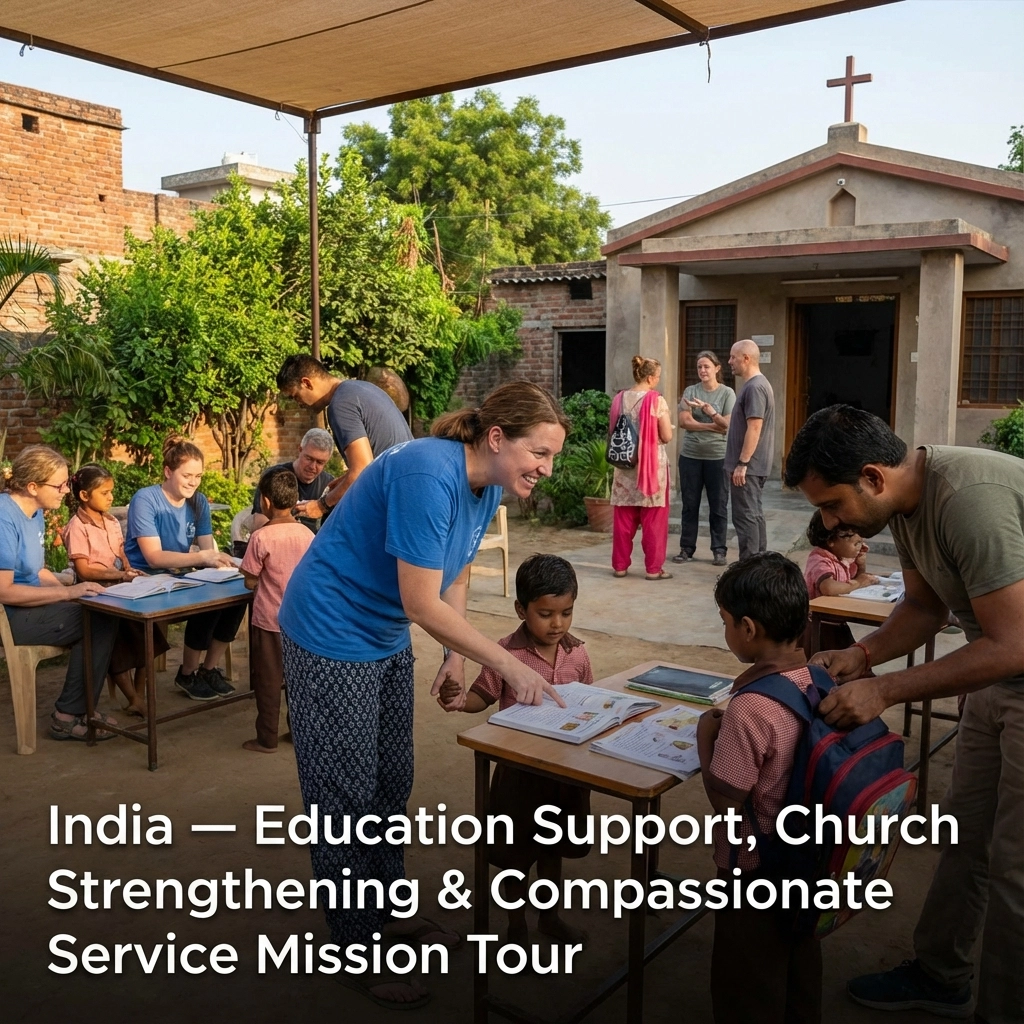 India : Education Support, Church Strengthening & Compassionate Service Mission Tour